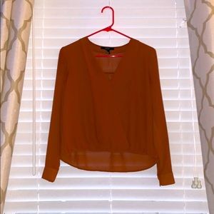 Longsleeve V-Cut Shirt